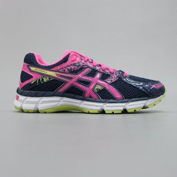 ASICS Ladies 7 Gel-Excite 3 Blue Pink Running Tennis/gym Shoes Sneakers - T5B9N - Picture 5 of 11